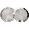 1,5" 2" 3" 4" 6" Tri Clamp TC Blinddeckel Schnellöffnend Rostfrei Sanitäre Endkappe Edelstahl Schnellmontage Blindscheibe