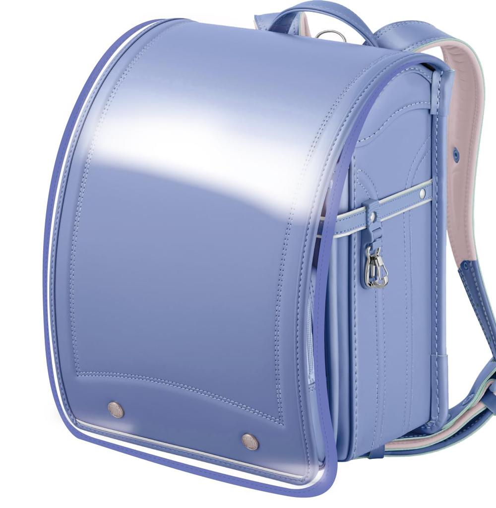 Authentic Transparent School Backpack Cover with Reflective 8 M and L Waterproof [TRADIS] Frame, Colors, Sizes, Non-Whitening, Transparent, (Purple