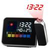 Projection Alarm Clock with USB Charging Port and LCD Time Display