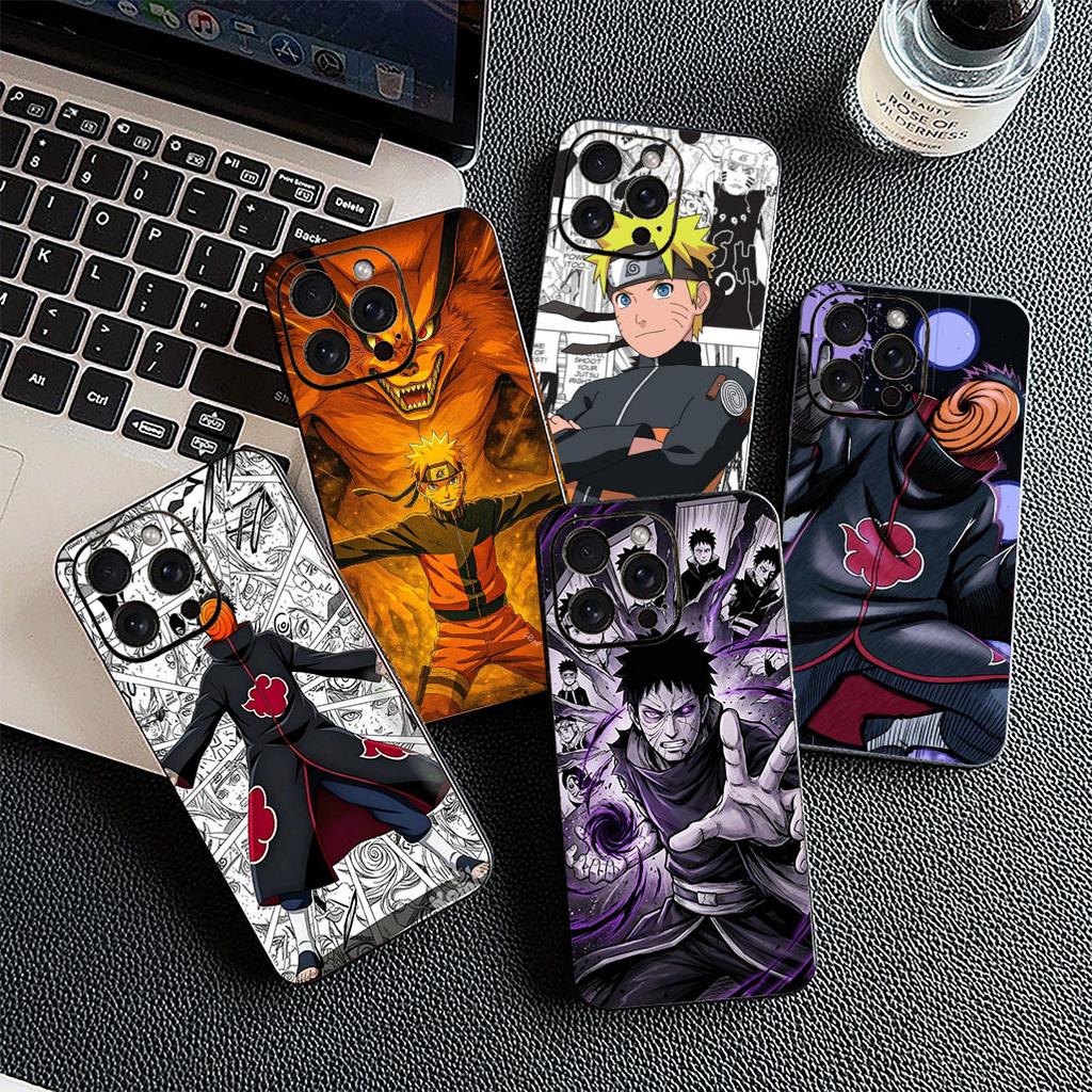 Tobi Obito Narutos Itachi Uchiha Sasuke Phone Case for Xiaomi Redmi 15 15C A3 A4 A5 9A 9C NFC Note 9 8 9T 8T Pro Cover