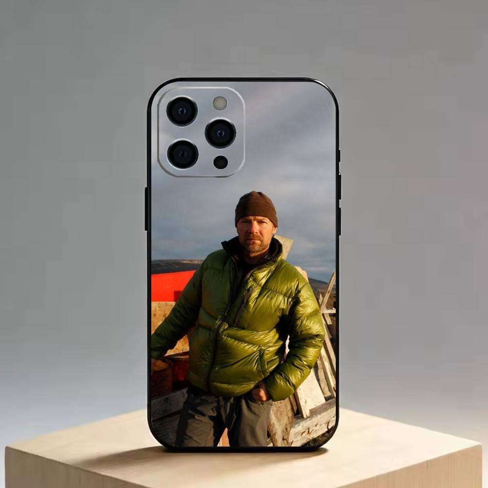 Les Stroud Phone Case For iPhone 17,16,15,14,13,12,11 Plus,Pro Max,XS,Soft Silicone Black Cover iPhone12PROMAX