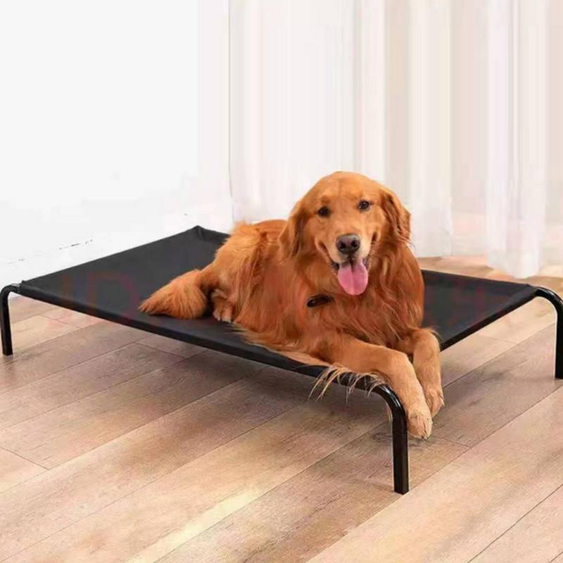 Four Seasons Universal Raised Bed for Dogs Folding Pet Camping Bed Portable Removable and Washable for Large Dogs Pet Beds