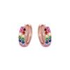 Pendientes - IMEWA - Multicolor - Argent 925 - Oxyde de zirconium - Doré rose