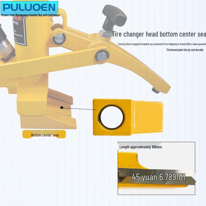 Tire Changer-Stripper Machine Head & Oil Cylinder Accessories Pack