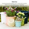Plastic Roots Control Pot Rose Garden Nursery Green Plant Breathable Thickened Planter Drainage Holes Gardening