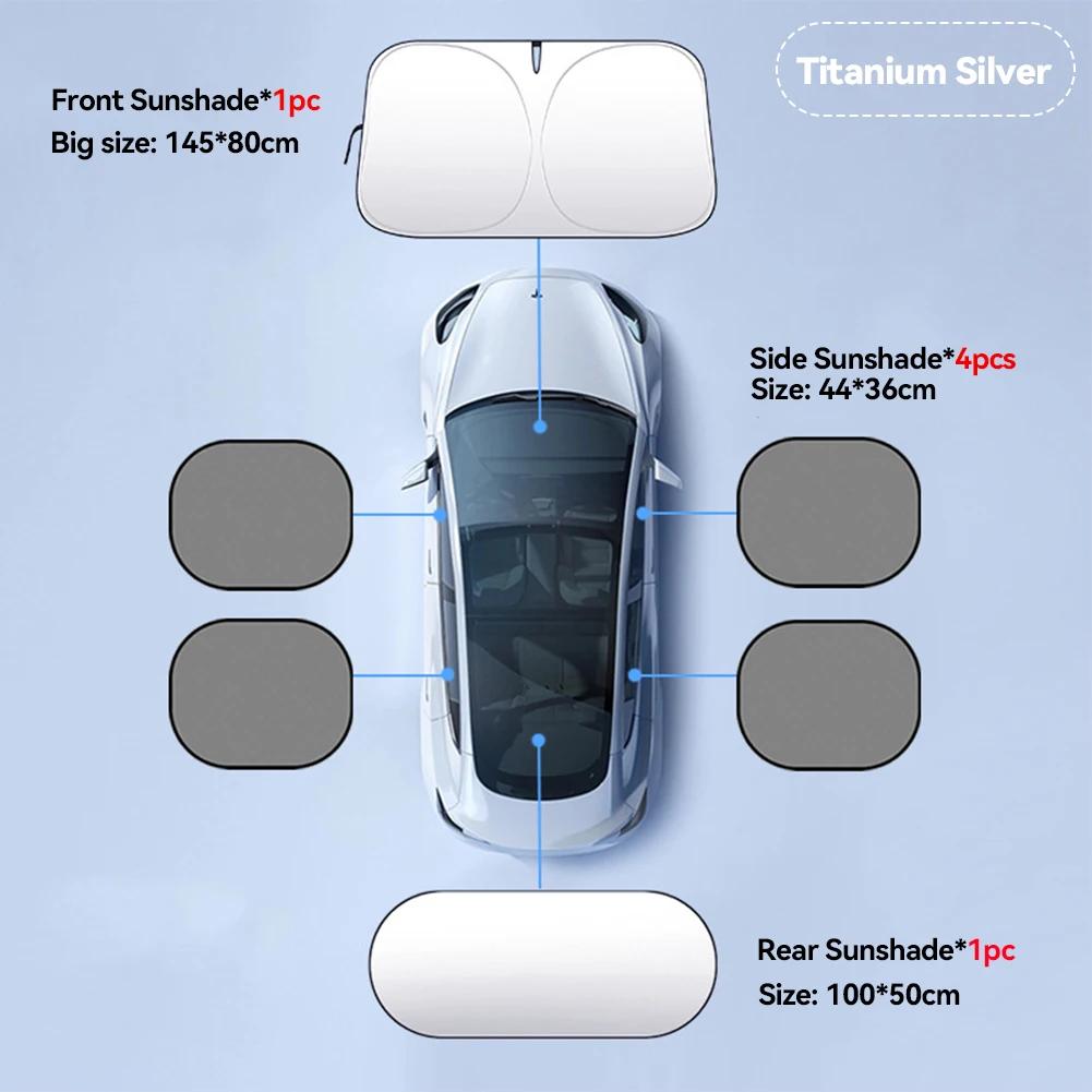 Car Front Window Sunshade Cover Sun Shade Windshield Visor Windscreen Folding Auto UV Protection Curtain Styling Accessories