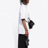 Balenciaga Curved T Shirt 'White/Black' 641590TJV969040
