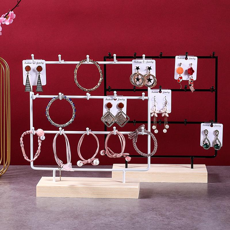 Schmuck Organizer Ständer Halter Armband Display Halter für Schlafzimmer Desktop Dekoration Anhänger Kette Uhr Armreifen Zubehör