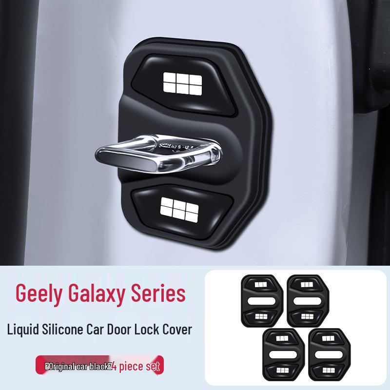 Noise-Reducing Dustproof Door Lock Cover for Geely Galaxy M7/L7 Starship 7/Star Wish Shine E8 Cars