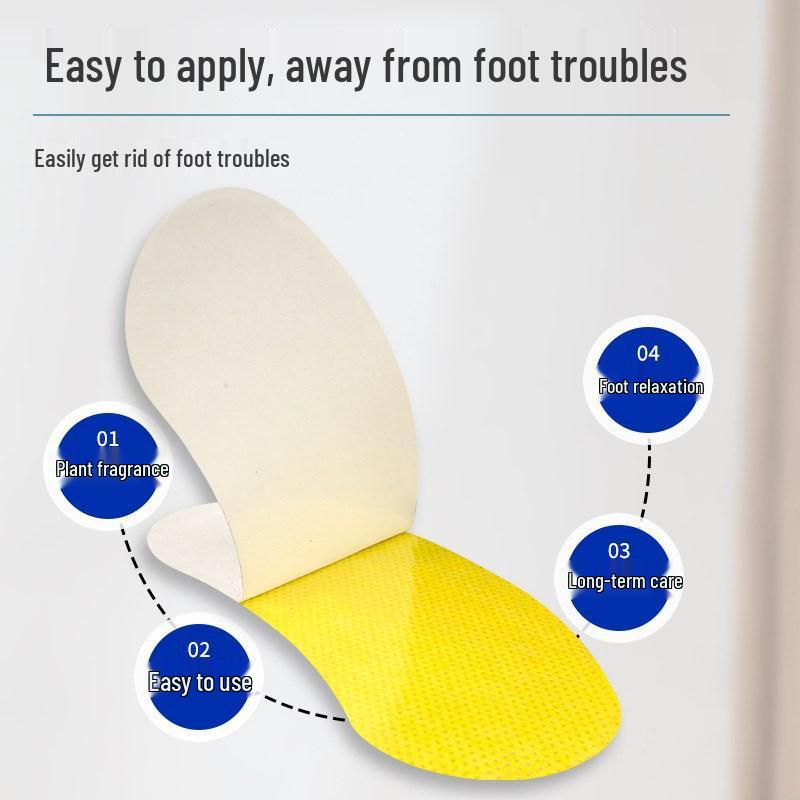Lemon Fresh Antibacterial Deodorizing Shoe Insole Sticker for Odor Removal In Blue Basketball Shoes