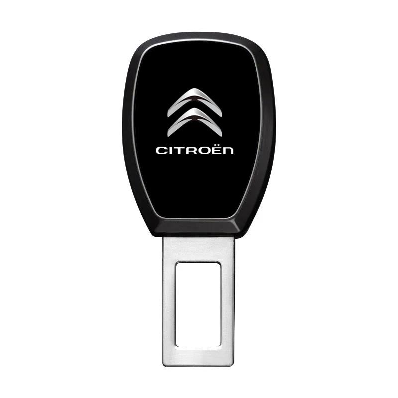 

1PCS Car Badge Seat Belt Extension Plug Converter Accessories For Citroen C1 C2 C3 C4 C5 C6 C8 C4L DS3 DS4 DS5 LS DS6 Picasso чорний