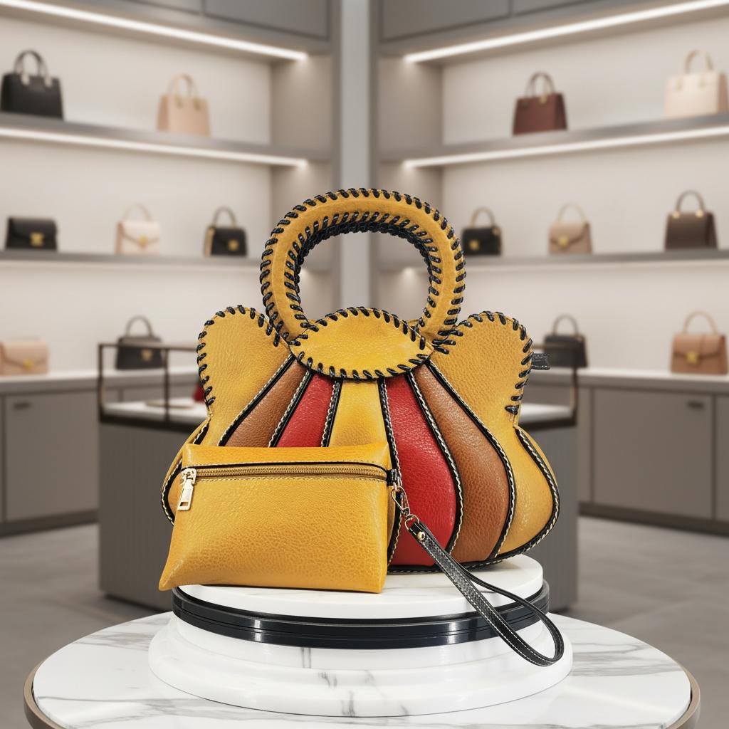 

Super Products Fashion Handbag for Women Unique Design Women s Bag Large Capacity Personality Ladies Bag Set of Two Bags 35 cm L42 x H28 x W17