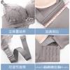 No steel rim, thin upper and lower thick underwear, women's small breasts show large collection of secondary breasts, adjusted gathering, non-slip