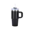 Tazza termica da auto Cross Seconda Generazione 14oz con Manico, Acciaio Inossidabile 304, Grande Capacità, Tappo con Cannuccia Ice Buster