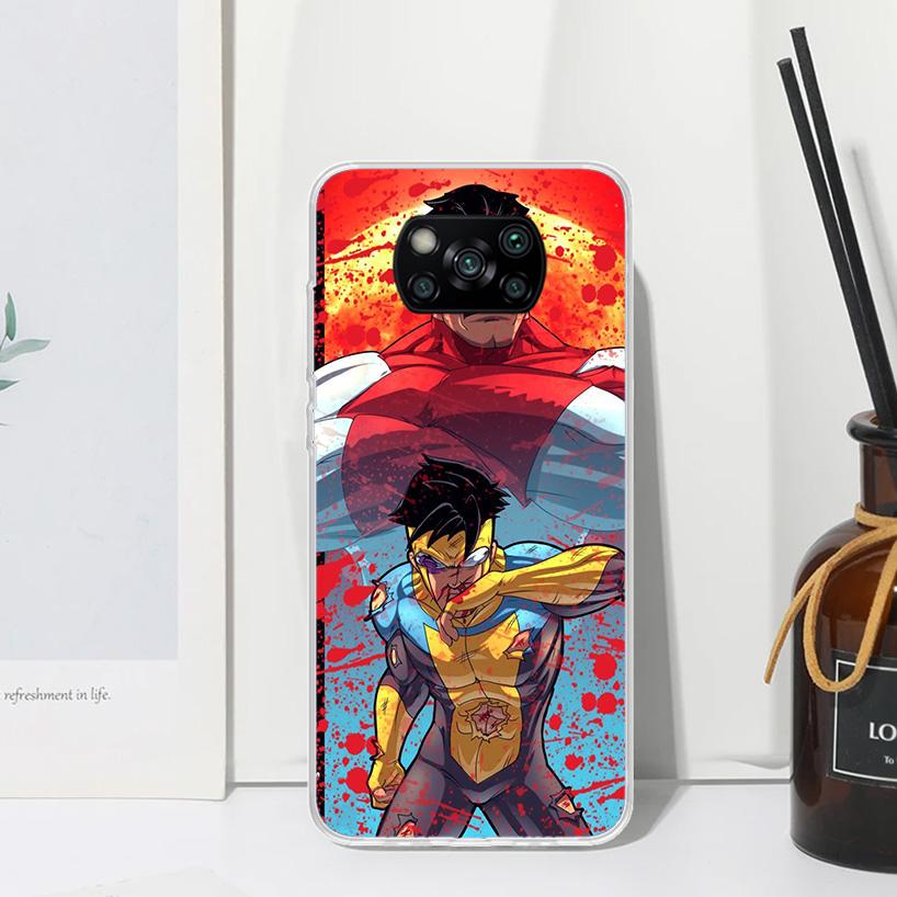 Cool I-Invincible Phone Case For Xiaomi Poco X7 X6 X5 M7 M8 Pro F7 Ultra Redmi 15C 15 13C 13 12C 12 10 10C 10A Art Fundas Poco X