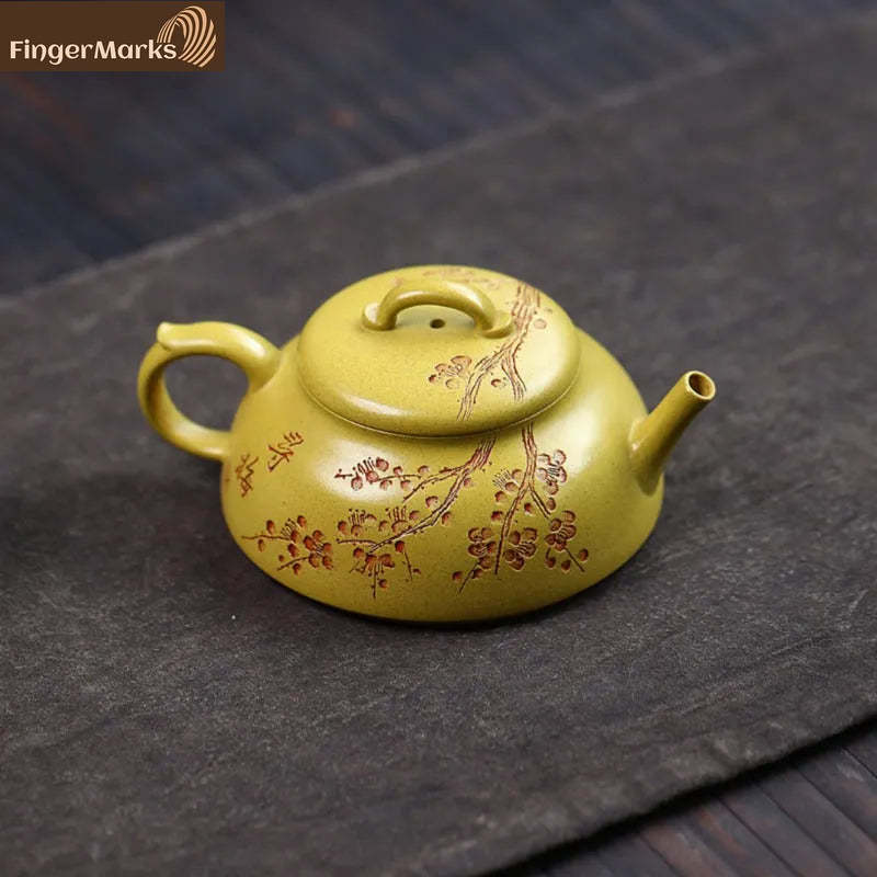 

150 мл | Исинский чайник из цзыша | Сюнь Мэй - Хуанцзинь Дуань Ни