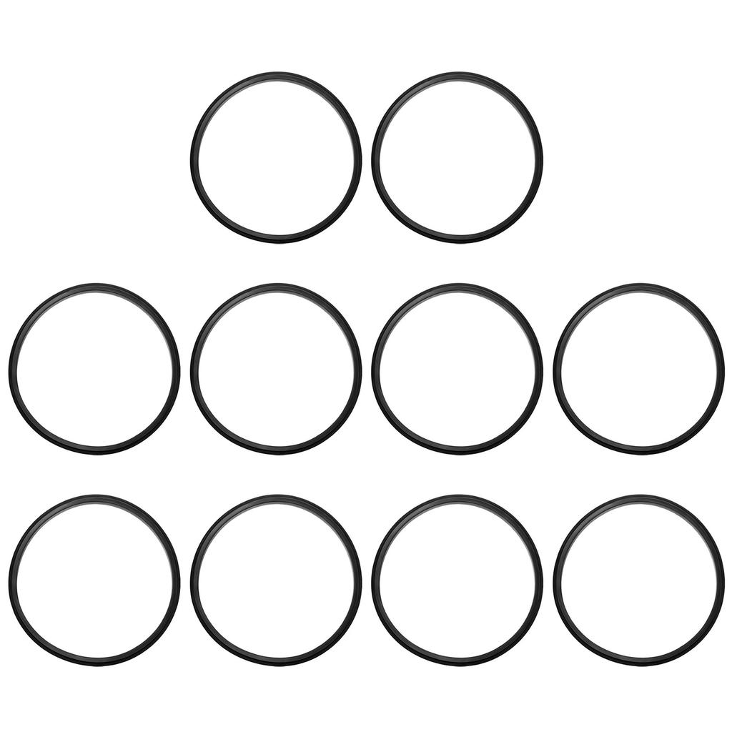 10pcs Replacement Rubber Sealing Rings For Cups Heat Resistant Dishwasher Safe Cup Lid Gaskets