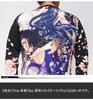 [Battou Musume] Bat Umusume Karakuri Tamashii Japanisches Muster Langarm-T-Shirt, Schöne Yua, Aoi und Hina, 234864-20 Yua & Aoi - L