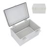 Gray Hinged Cover Electrical Junction Box IP67 Waterproof Electric Project Box for Outdoor