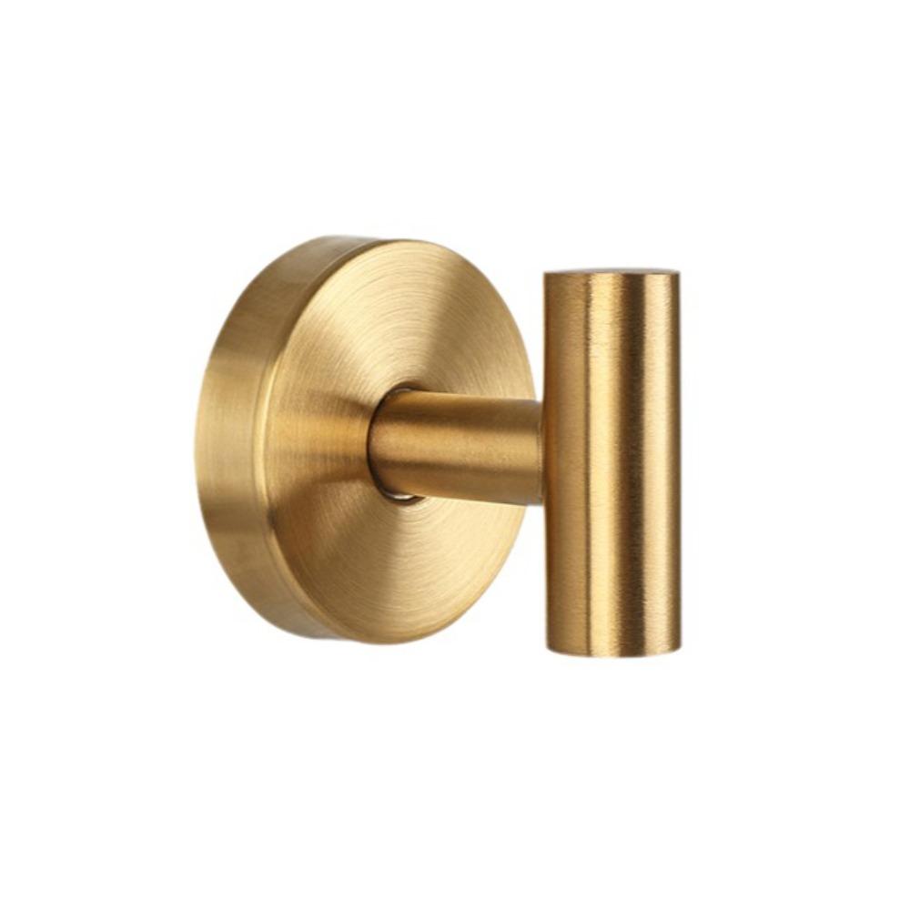 2PCS Stainless Steel Suction Cup Hooks Detachable Robe Hangers Space Saving Wall Hook  Bedroom