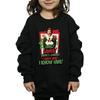 Elf Girls OMG Santa Sweatshirt