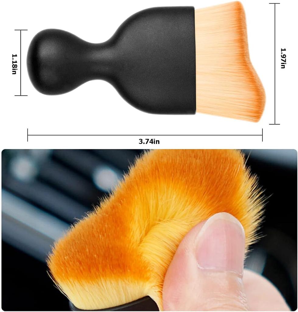 Car Wash Brush, Wheel Brush, Detail Brush, Detailing Brush, Soft, Ventilation Opening, Gap Cleaning,