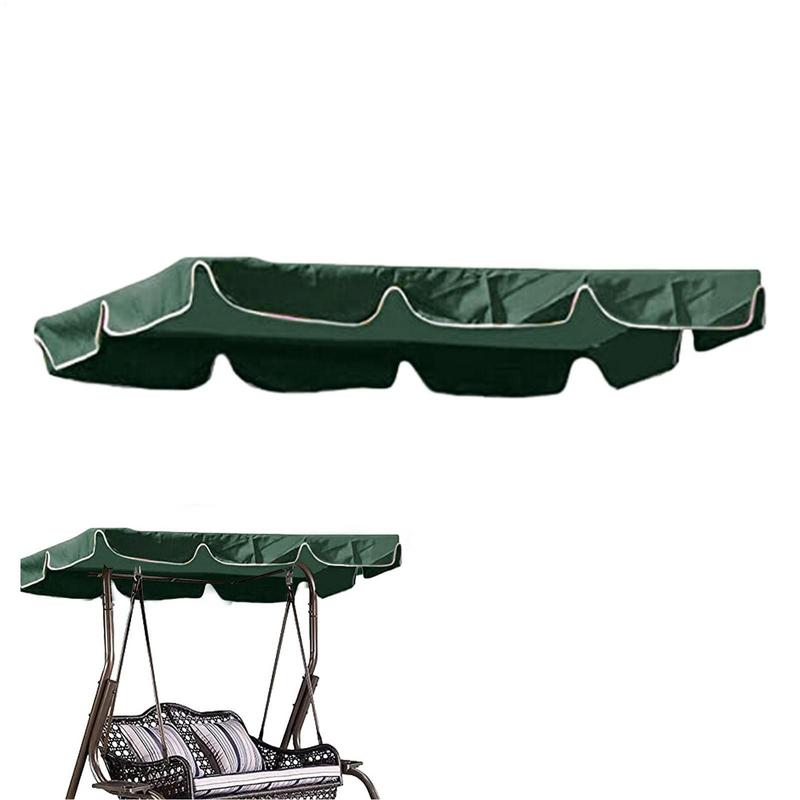 Swing Seat Canopy Replacement Waterproof Garden Courtyard Outdoor Swing ChairAwning Cover Swing Top Cover Sun Shade