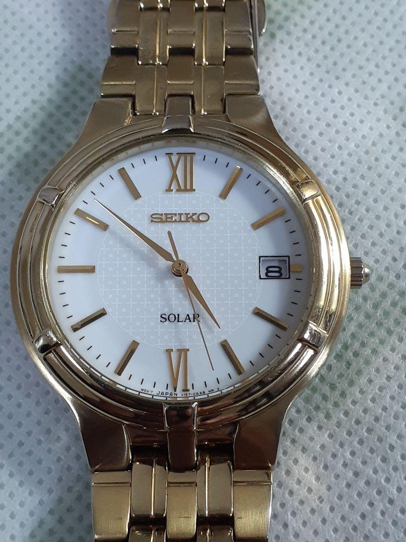 

[USED] SEIKO Solar Watch Gold