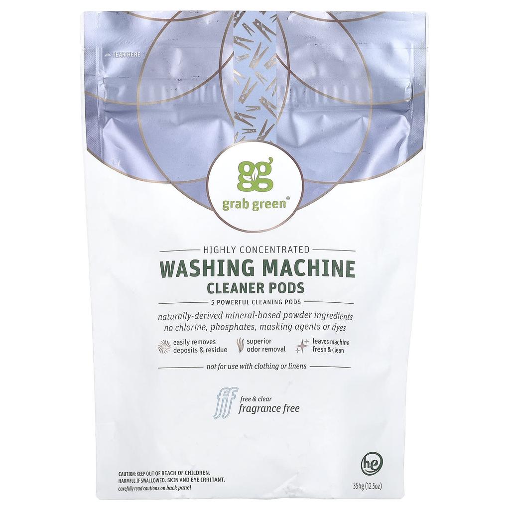 Washing Machine Cleaner Pod, Fragrance Free, 354G(12.5Oz)