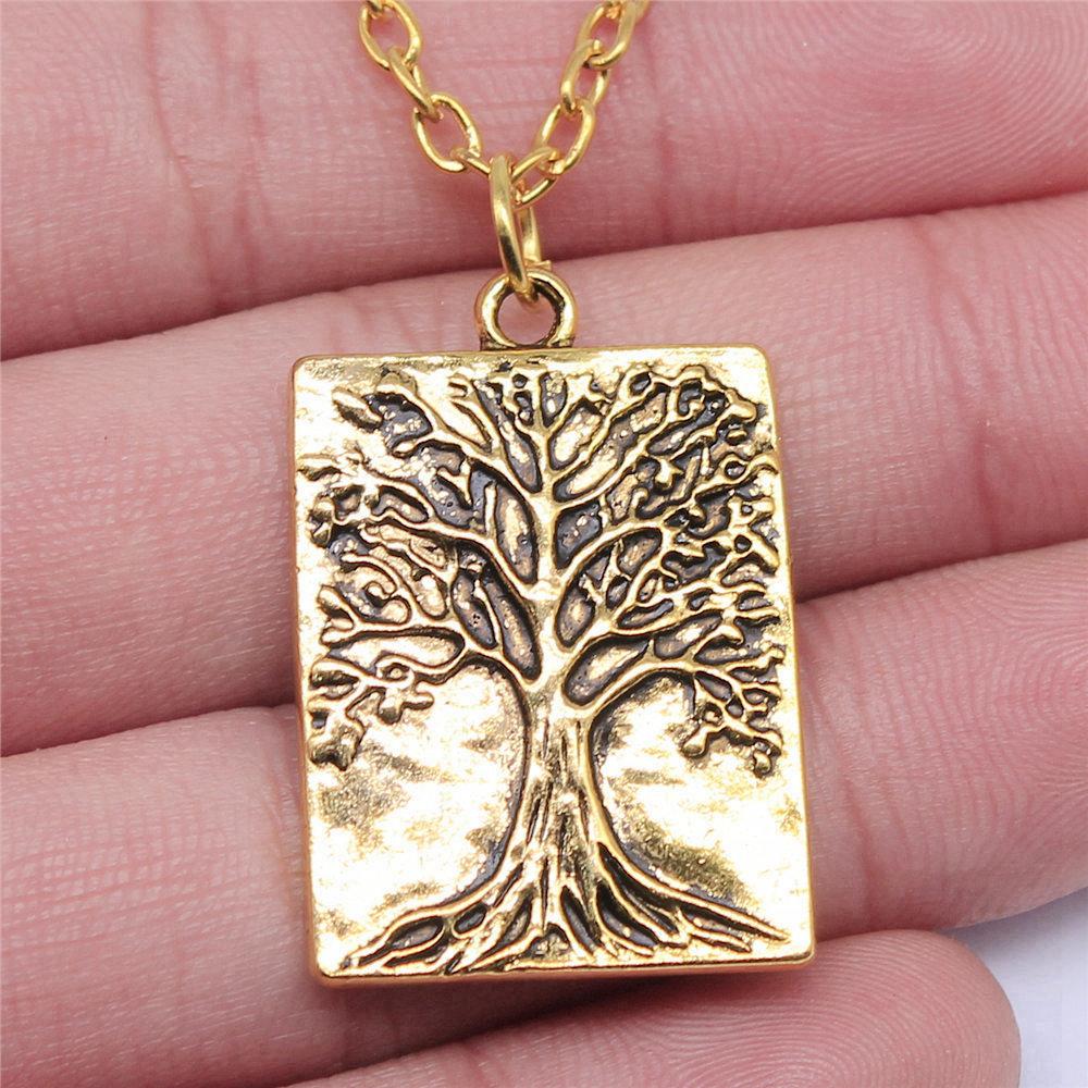 Golden Animals Plants Nature Themed Pendant Antique Color Metal Men Collar Necklace Best Seller
