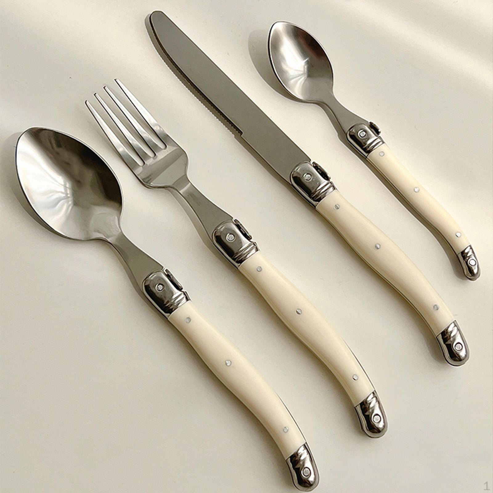 Christmas Cutlery, Dessert Multi-purpose Tableware, Stainless Steel Set B