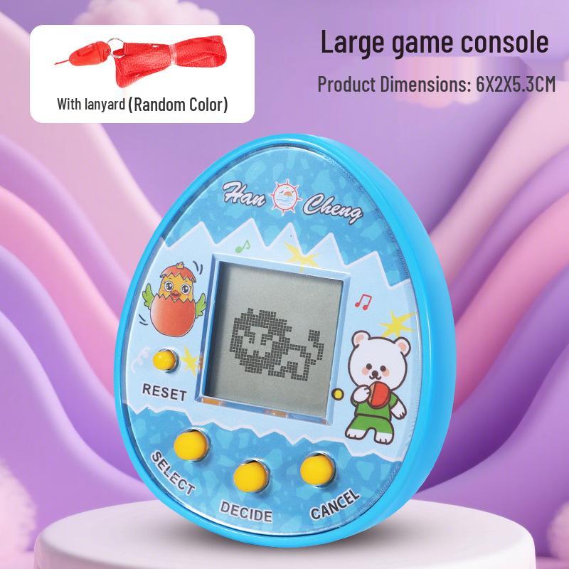 Handheld-Mini-Elektronik-Haustier-Spielkonsole für Kinder - Nostalgisches Lernspielzeug und dekoratives Geschenk