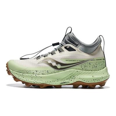 Peregrine 13 Falcon 13 Abrasion Resistant Low Top Running Shoes Women's Green Gray S10840-20