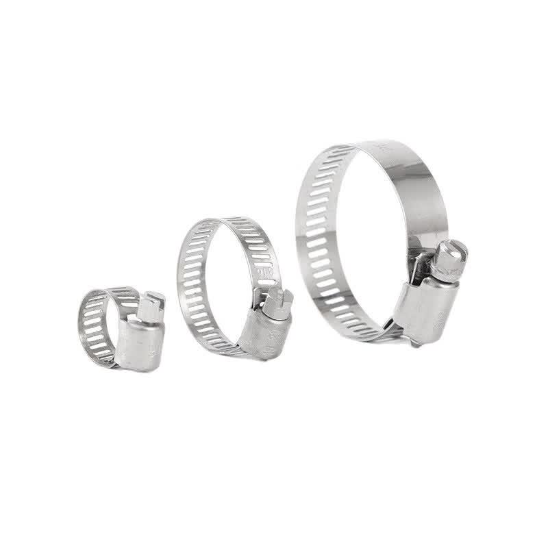 

Lijiu Hong 304 Stainless Steel Adjustable Hose Clamps 46-70mm (10-Pack)