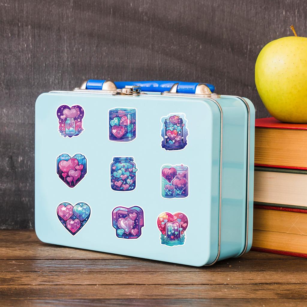 50 Love Bottles Graffiti Stickers Suitcase Computer Mobile Phone Decoration Stickers Waterproof Creative Stationery Stickers