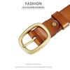 RED DRAGONFLY Women's Fashion Pin Buckle Leather Belt