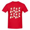 100 Cotton Cute Hamster Pattern Tshirt Unisexs Classic Oversized T Shirt Unisex Oneck Summer Shirts Tops S6xl