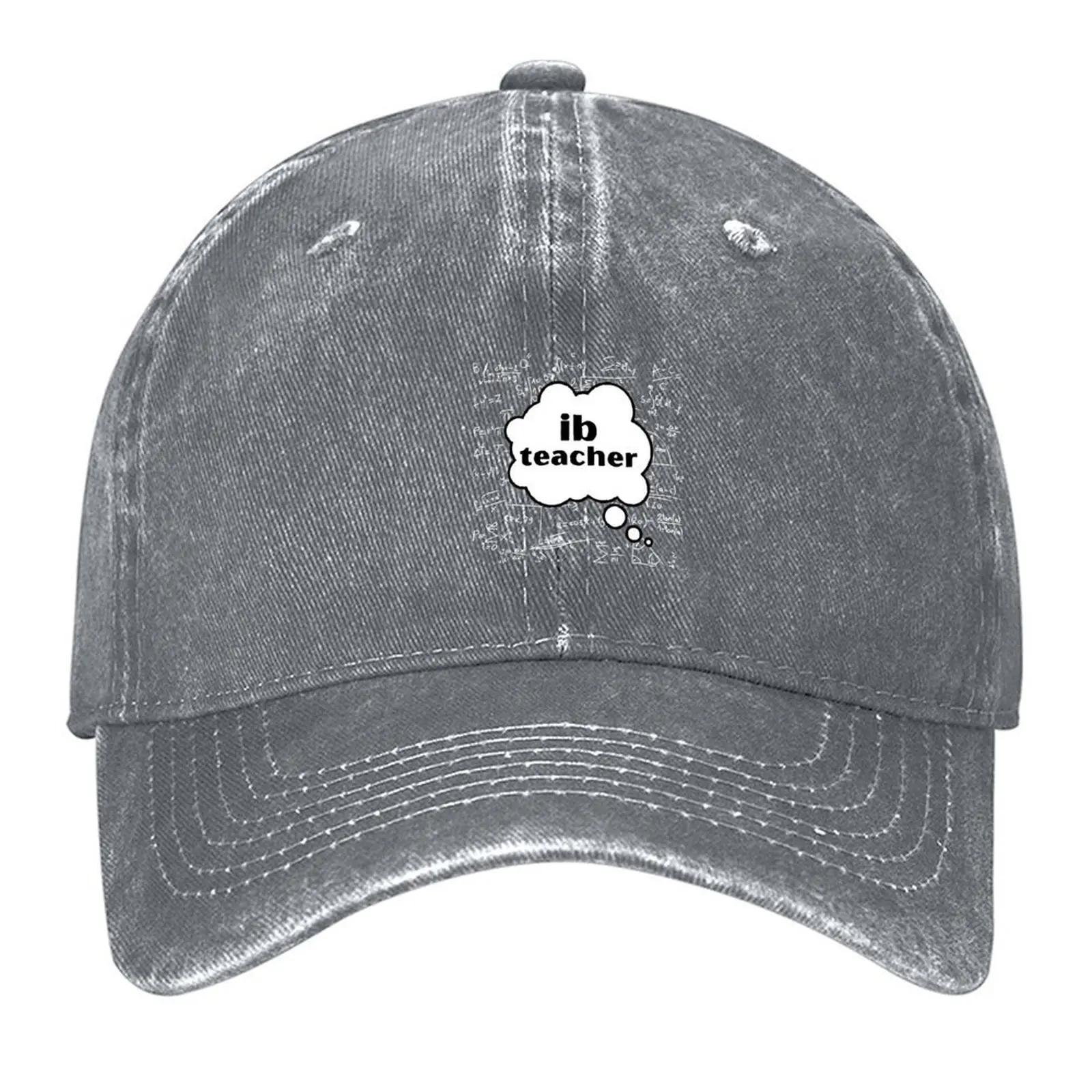 New ib teacher retro Baseball Cap Anime Hat fishing hat Golf Hat hats on offer Unisexs Baseball Womens