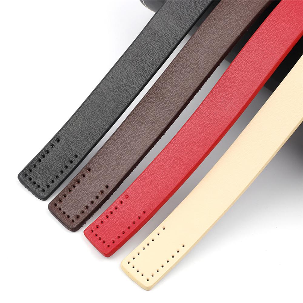 2pcs 50cm Leather Shoulder Bag Strap Sew On Purse Handles Replacement for Women Crochet Bags Handbag Belt DIY Accessories