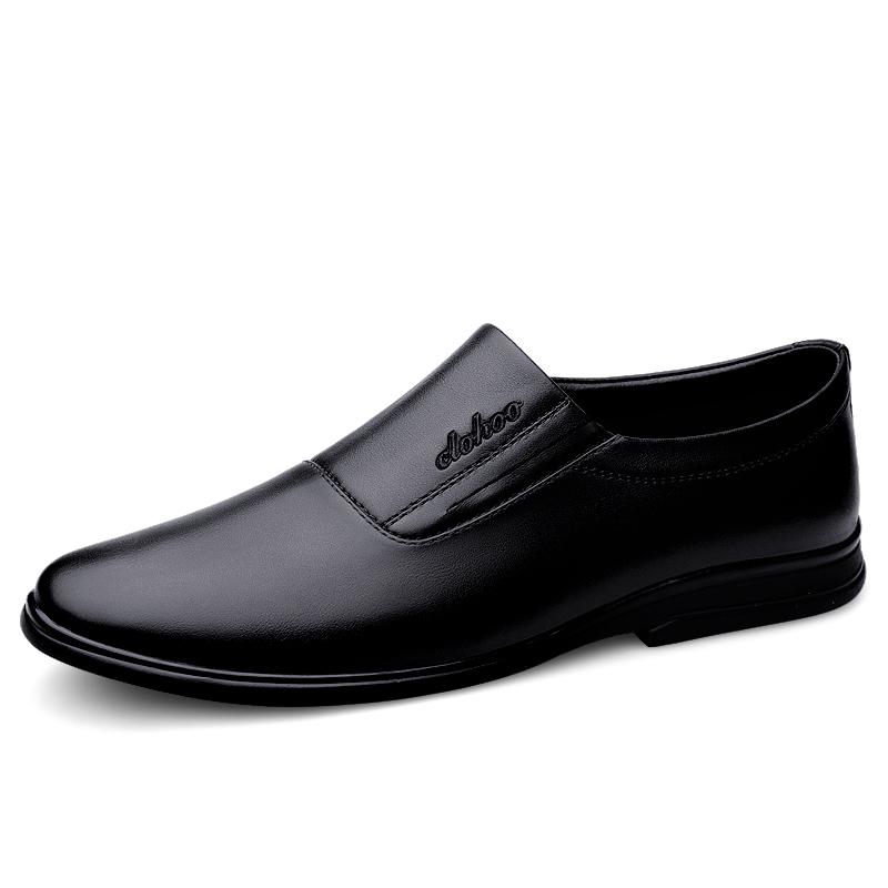 

Модная мужская обувь из натуральной кожи, роскошный бренд 2024 года, классические туфли-лоферы без застежек, мужские мокасины, итальянские мужские туфли для вождения в стиле ретро, мягкие 43 чёрный