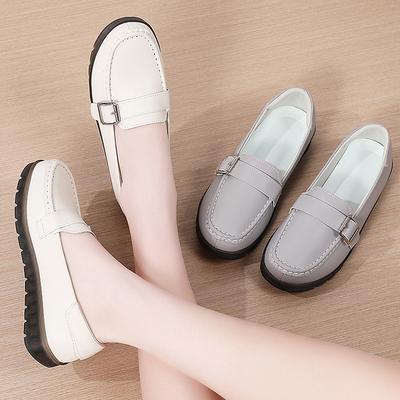 Lente- en Herfst Mocassins, Dames Flats, Dames Enkelschoenen, Werk schoenen met zachte zool en antislip, Veelzijdige Casual Schoenen