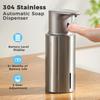 Kitchen Soap Dispenser Automatic Sensor Hand Sanitizer Machine Intelligent Electric Body Wash Soap Dispenser 304 Stainless Steel