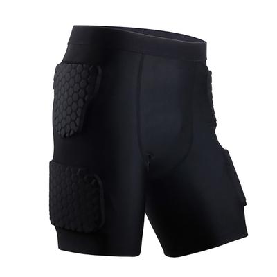 Anti-collision Men Soccer Football Basketball Padded Protection Shorts
