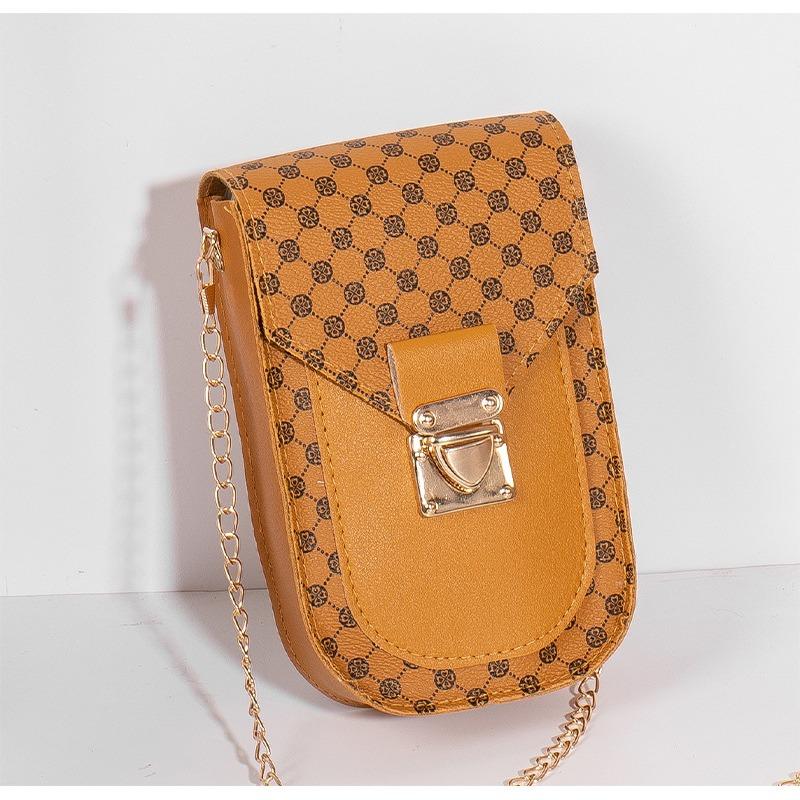 Dot Flower Material Mobile Phone Bag Mobile Phone Bag Women's Bag Fashionable Versatile Chain Crossbody Bag