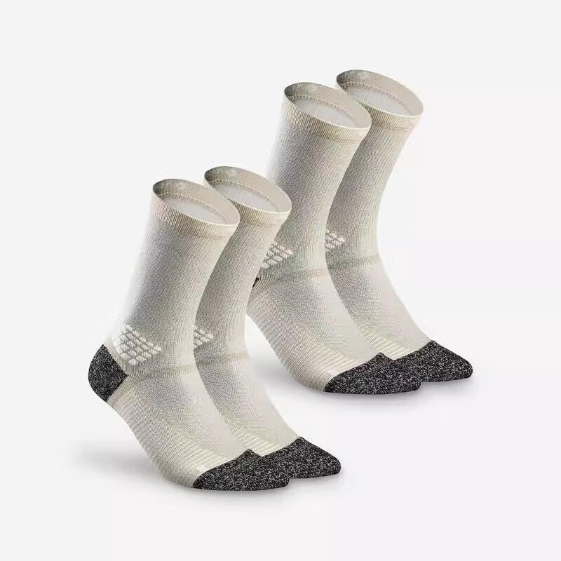 

Decathlon Mountain Hiking High-Ankle Nylon Socks (2-Pairs) 35-38
