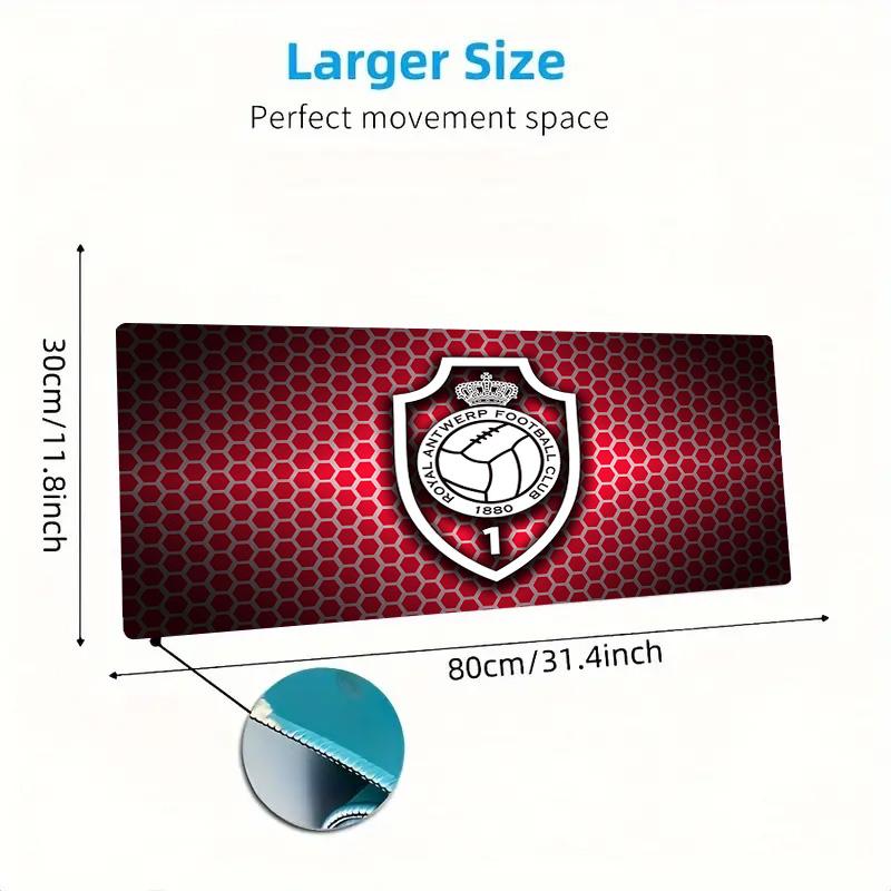 Royal Antwerp Color Mouse Pad Large Gaming Table Cushion Non-slip Laptop Tablet Big Mousepad XXL Mat Mini PC Playmat With Lock Edge