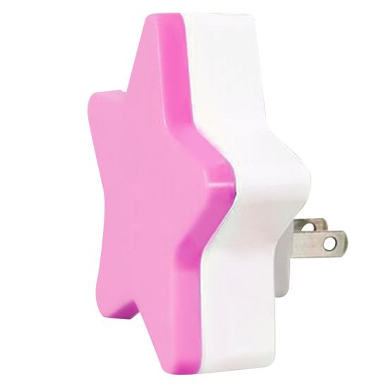 EU/US Plug Star LED Night Light Sensor Control Decoration Lampă de dormit pentru bebeluși