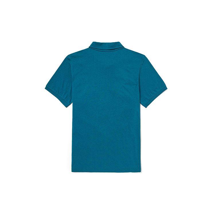 Timberland Logo Embroidered Outdoor Casual Breathable Short Sleeve Polo Shirt Men Polo Shirts Blue A4382-G94