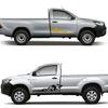 Samolepka s grafikou na auto pro Volkswagen Amarok Toyota Hilux Dodge RAM Isuzu Dmax GWM Poer Dekor Nissan Navara Pickup Decor