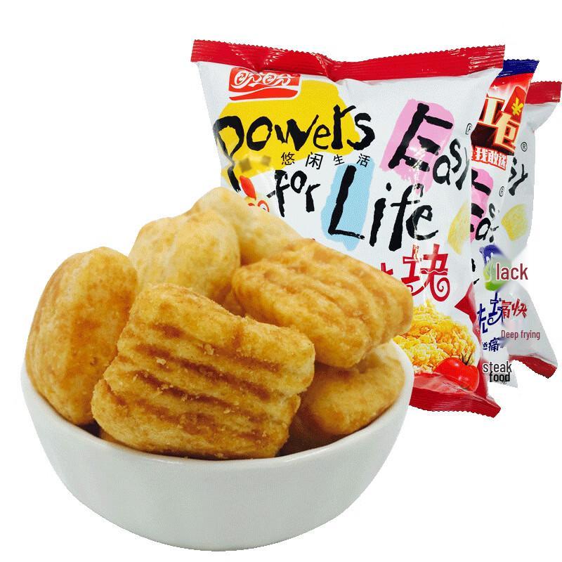 Panpan Tomato Chicken Flavor Puffed Snack Blocks